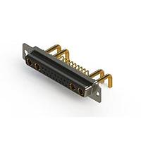 EDAC 630-21W4650-2T1 Mixed Contact D-Sub Connectors Right-angle Power Combo D-Sub Connector