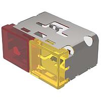 EAO 03-902.2/4 Panel Mount Indicators / Switch Indicators LENS FLT TLT REDORNG