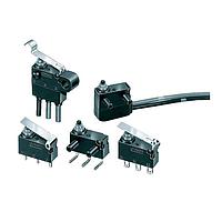 Omron Electronics D2SW-P2L2D Subminiature 2A 250VAC 30VDC SPDT Hinge Roller