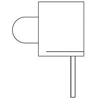 VCC 5600F7/5 LED Circuit Board Indicators YELLOW DIFFUSED RIGHT ANGLE