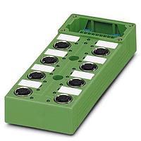 PHOENIX CONTACT 1516771 Sensor Cables / Actuator Cables Sensor/actuator box w/LED,header,slots 8