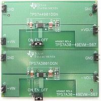 Texas Instruments TPS7A30-49EVM-567 LDO Voltage Regulator Eval Mod TPS7A3001 a nd TPS7A4901