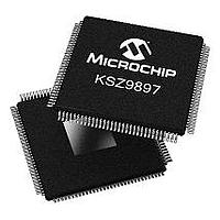 Microchip Technology KSZ9897STXI Ethernet Switches 7-port GigE Managed Switch with SGMII, EEE, WOL, QoS, LinkMD, Industrial temp.