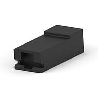 AMP Connectors - TE Connectivity 1969632-1 Tab Housing .250 HIGH TEMP BLACK TERMINAL HOUSING