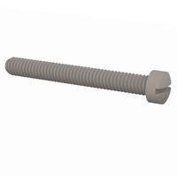 Essentra Components 010832F137 Machine Screw Fillister Slotted Screw, #8-32 Thread, 1 3/8 Lg