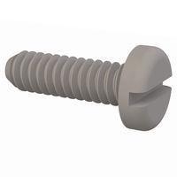 Essentra Components 010440P037PC Pan Slotted Pan Slotted Screw, #4-40 Thread, 3/8 Lg