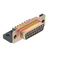 ITT Cannon M24308/23-26F D-Sub MIL Spec Connectors Socket, Std Density Cadmium,2 ,15