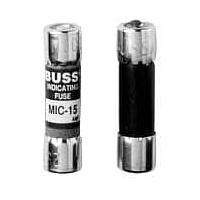 Eaton Bussmann MIC-5 Fast Acting Supplementary Fuse 250VAC 5A Fast Acting Indicating