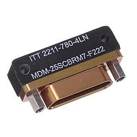 ITT Cannon MDM-25SCBRM7-F222 Microminiature Connector 096517-0802