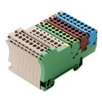 Weidmuller 1692670000 DIN Rail Terminal Blocks ZIA 1.5/4L-PE/8/KB