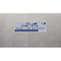 Matrix Orbital BLC2041-AL-USB-GW PC Bay Inserts, LCD Characters L.Blu Txt G/W B/G No Key w/ Black Bkt