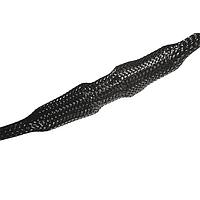 HellermannTyton 170-13000 Braided Sleeves Helagaine Braided Sleeving, 30 mm Dia., PET, BK, 164 ft/Reel