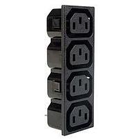 Bulgin PX0714/4/15/28 Socket Connectors Multi-Way IEC Panel Outlet