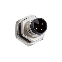Amphenol LTW 8-04PMMP-SF7002 Circular Metric Connectors M8 Circular Metric Connector, A Code, Metal, 3A, 04 pins, Male Connector, Male Contact, Hexagonal, M8*1.0, Screw Thread, PCB 180 , Receptacle, Front Fastened, IP67 Unmated