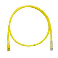 Panduit UTPKSP10MYL Cat 6 Keyed Copper Patch Cord, Cat 6, Yellow U