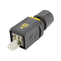 HARTING 09461454421 Connectors PP V4 2 Power 4 Hood Plstc Ml Insrt crmp