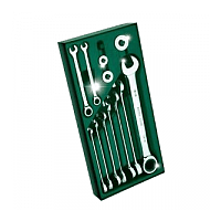SATA 09923 14PC DOUBLE RATCHETING COMBINATION WRENCH SET