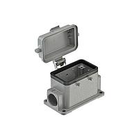 HARTING 09300101221 Housings SURFACE MOUNTING HSG HAN 10B 1 SIDE ENTRY