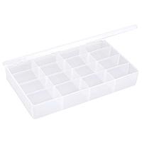 Flambeau T616R Multiple Compartment Four-Compartment Box 10 1/2" x 6 3/16" x 1 9/16" (26.67 x 15.72 x 3.97 cm)