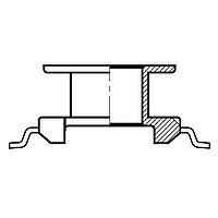 EPCOS B65672B0000T001 Ungapped COIL FORMER VALOX 420 SEO