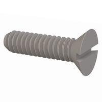 Essentra Components 021024A075 Slotted Countersunk 82 Slotted CSK Screw, #10-24 Thread, 3/4 Lg