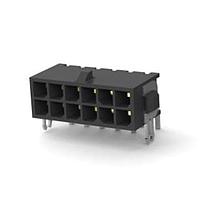 AMP Connectors - TE Connectivity 4-794678-2 Headers 12P MICRO MNL ASSY R/A,THRU,LF