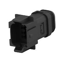 DEUTSCH - TE Connectivity 934445611 Connectors 8CCT RECEP BLACK K A W/LARGE SEAL & HS