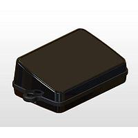 Serpac CXL64SDBKAWH Hand Held CXL Series Sloped Waterproof Pendant w/Looped White Seal, IP 65, 66, 67; NEMA 4X, 12, 13