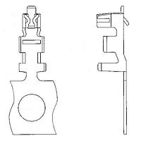 Hirose Electric DF13-2630SCFA(05) Contacts FEM CONTACT GOLD REEL