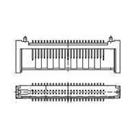 AMP Connectors - TE Connectivity 788643-1 Headers & Wire Housings 50 HDR VERT SMT COMP 990
