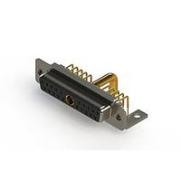 EDAC 630-21W1250-4NC Mixed Contact D-Sub Connectors Right-angle Power Combo D-Sub Connector
