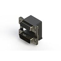 EDAC 664-015-264-000 Dual Port D-Sub Connectors Right-angle Dual Port D-Sub Connector