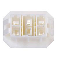 Molex 35180-0609 Receptacle Housing 1.78mm Multi MalePlg w/MntEars 6Ckt Vert