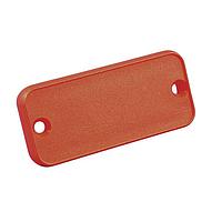 Hammond Manufacturing 1455UPLRED-10 Panel, End 1455U CLOSED BEZEL 10PK, RED