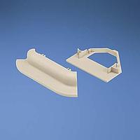 Panduit OFCR70ECMT Fitting Office Furniture Corner Raceway End Cap