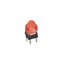 E-Switch TL1265RQSCLR Tactile Switches IllumTact Switch RED LED CLR CAP
