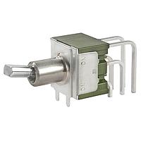 NKK Switches M2022E2S2W40 Toggle Switches DPDT .256 FLAT/.350 SMOOTH W/KEYWAY