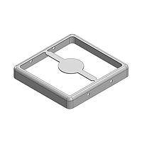 Masach Tech MS266-10F-NS EMI/RFI Shield Frame, Two-Piece 26.6 x 25.4 x 3.8mm Two-piece Drawn-Seamless RF Shield/EMI Shield FRAME (Nickel-Silver)