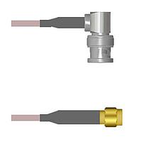 Amphenol Custom Cable Q-0D0680005007i RF Cable Assemblies BNC-RP/SMA-SP G316 7I