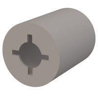 Essentra Components 13SPRT082 Self Retaining Round Spacer, Retaining, #8 Screw, .500 Spacer