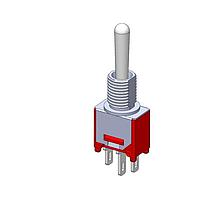 Dailywell 2MS3T1B1M1QES Toggle Switches SPDT ON-OFF-ON SOLDR