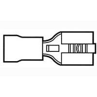 AMP Connectors - TE Connectivity 170604-1 Tab .250 PIDG FASTON RECEPT