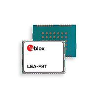 u-blox LEA-F9T-10B Distance Sensor ICs & Board Mount Modules u-blox F9 multi-band GNSS module High Precision Timing LCC, 17x22.4mm, 250 pcs/reel