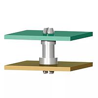 Essentra Components MSPS-3-01 PCB Support CB Spt,Mini,Natural,3/16 in Spc