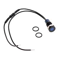 E-Switch PVL08FW146 Sealed Lamp indicator ANTI-VANDAL, No Internal Switch Contacts Pilot Indicator, Panel Mount, Front Wire Leads 150mm