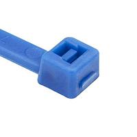 HellermannTyton 111-00698 Locking T30R BLUE ETFE TIE