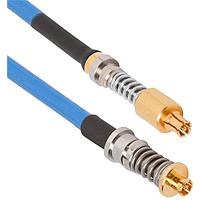 Amphenol SV Microwave FV67.3SMPM-085-FV67.3SMPS-060 RF Cable Assemblies VITA 67.3SMPM to VITA 67.3 SMPS 6"Cable