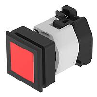 EAO 704.259.200 Panel Mount Indicators / Switch Indicators Illuminated pushbutton-actuator black/red main 35x35