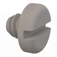 Essentra Components 010632P012 Pan Slotted Pan Slotted Screw, #6-32 Thread, 1/8 Lg