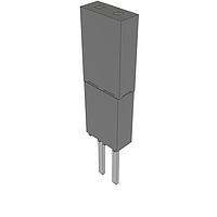 Samtec ESW-102-34-F-S Stackthrough .100" Elevated Socket Strip